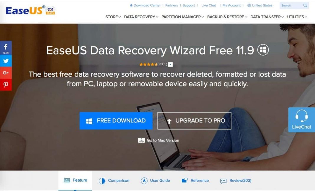 easeus data recovery wizard for mac free download