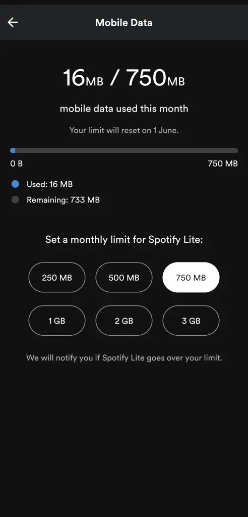 Spotify Lite Launched in India - 5