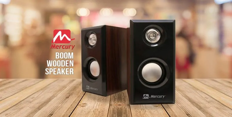 Mercury Boom Wooden Speaker Launched – Features & Price - 4