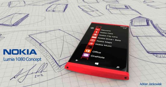 Nokia Lumia 1080 Concept Phone by Adrian Jankowiak - 4