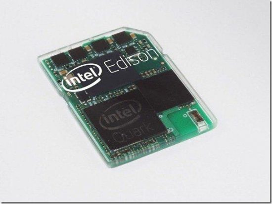 Intel Edison, a SD-Card sized Computer concept - 4