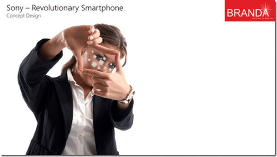 Sony Revolutionary transparent smartphone concept by Branda - 4