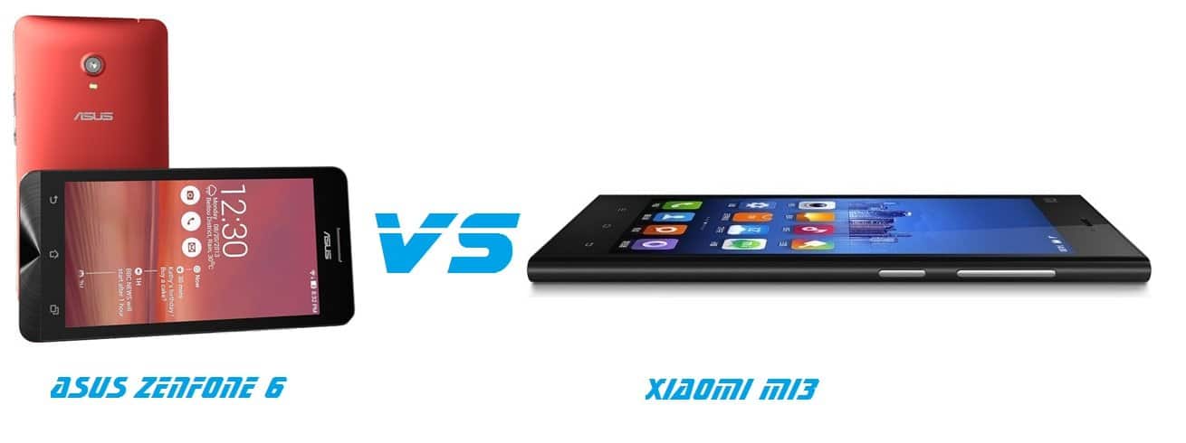 Asus Zenfone 6 vs Xiaomi Mi-3