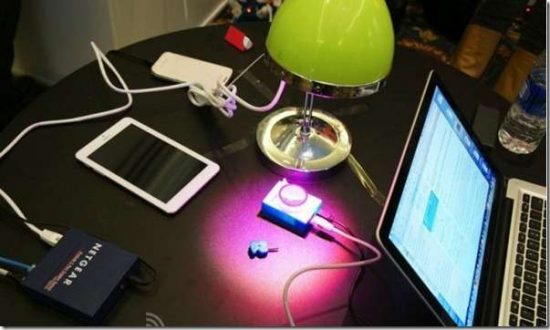 Smartphone concept by using light as transfer of information-LiFi technology - 4