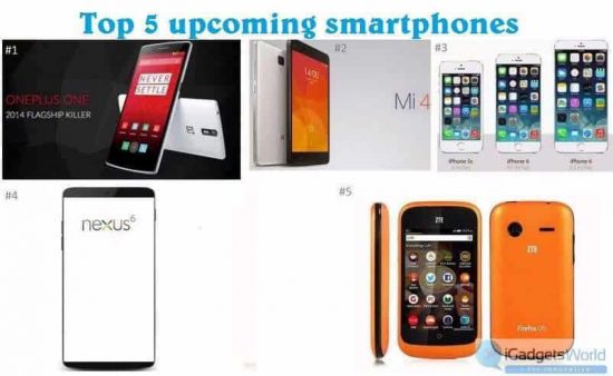 Top 5 upcoming smartphones in India 2014 - 4