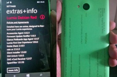 New Lumia 730 codenamed 'Superman' with new Debian Red Firmware - 4