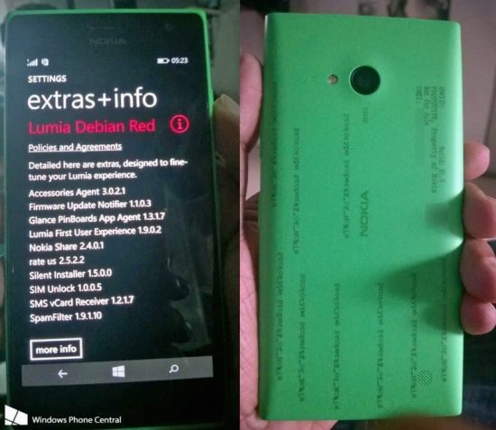 New Lumia 730 codenamed 'Superman' with new Debian Red Firmware - 4