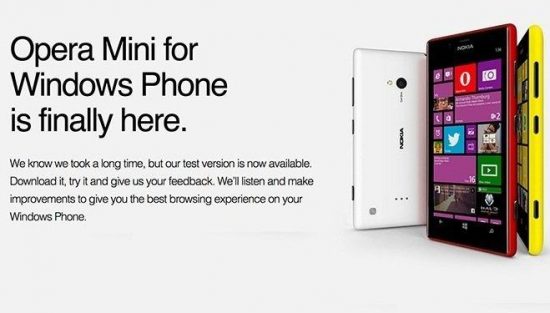 First impressions: Opera Mini Beta for Windows Phone - 4