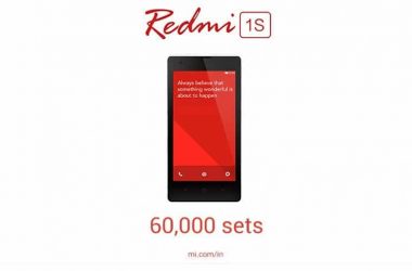 Xiaomi Redmi 1s 5th sale: 60K units to go flash sale from Flipkart on Sept 30 (today) - 6
