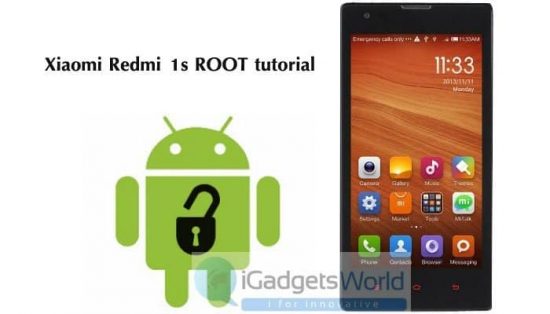 How to root Xiaomi Redmi 1s, install custom recovery guide - 4