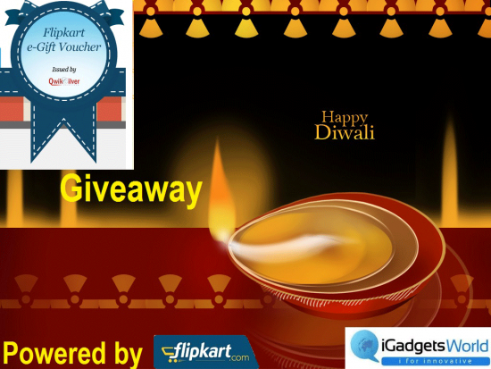 Diwali Special Giveaway: Flipkart gift voucher giveaway from iGadgetsworld [ENDED] - 4