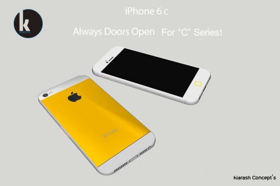 iPhone 6c Concept: Finalized render by designer Kiarash Kia - 4