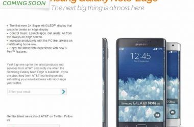 Samsung Galaxy Note Edge arriving to US from Nov 7th onwards says AT&T - 6