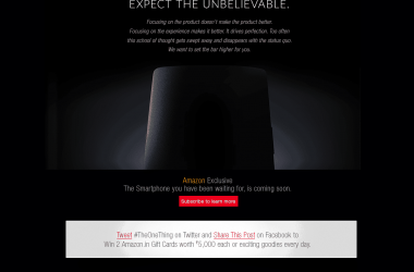OnePlus One set to launch in India soon via Amazon (#TheOneThing, #NeverSettle) - 5