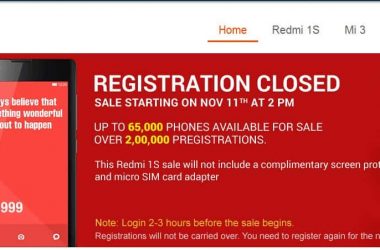 Xiaomi Redmi 1S 11th flash sale on NOV 11th: 65,000 Redmi 1s units to go on sale from flipkart - 7