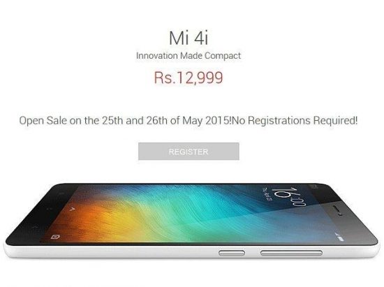 Xiaomi Mi 4i Open Sale (No Registration Required!) - 4