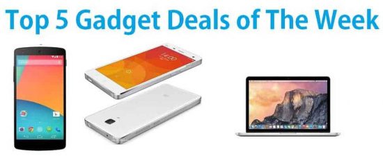 Top 5 Gadget Deals of the Week: Xiaomi Mi4, Nexus 5 and Much More - 4