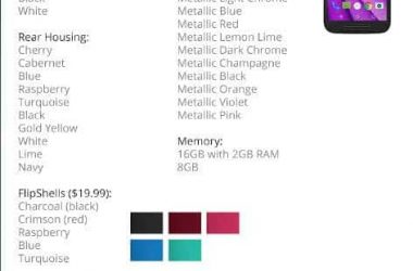 Moto G 3rd Gen: Moto Maker Colors, Storage & Memory Options Leaked on Motorola Website - 12