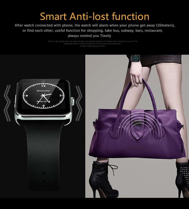 Aiwatch GT08+ smartwatch-smart-anti-lost-function