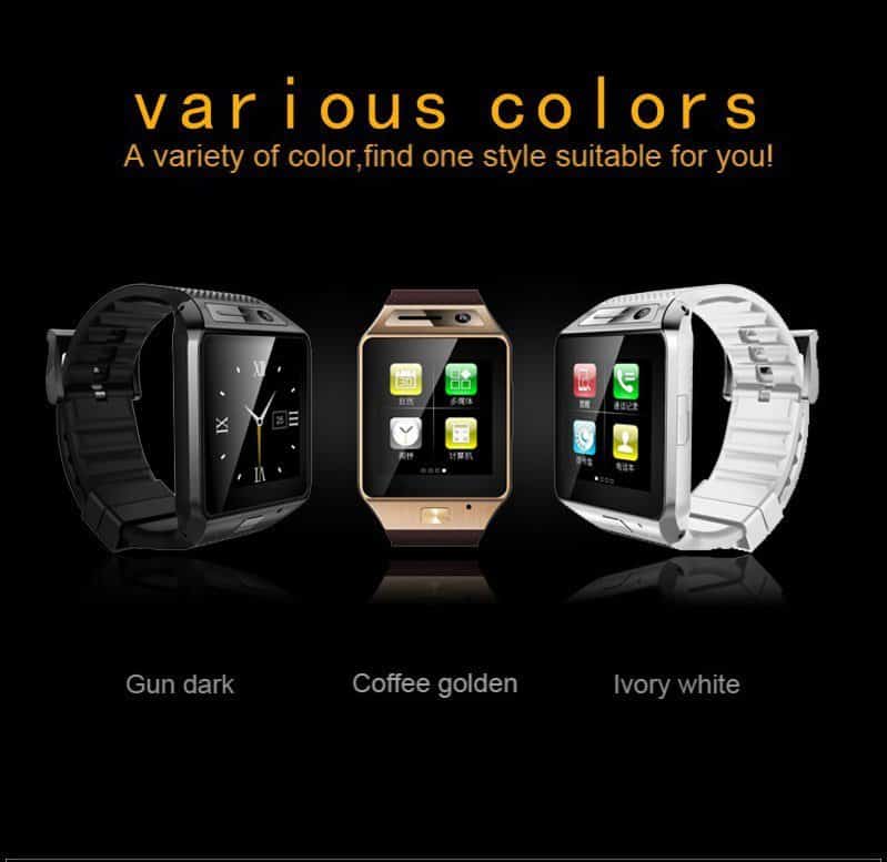 GV08S smartwatch-3-color-variants