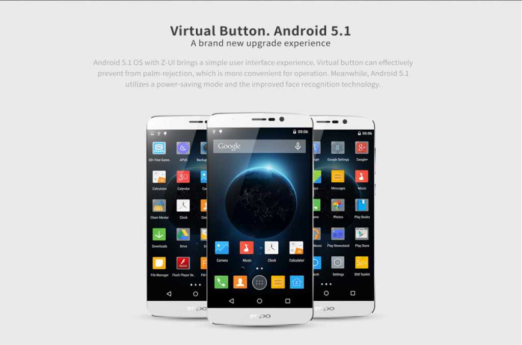 Zopo speed 7 & 7 Plus - Z-UI-Android-5.1-Virtual-keys