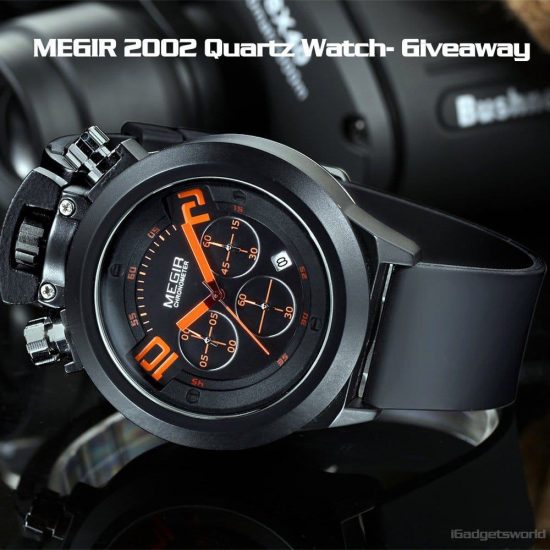 Giveaway: Win a brand new MEGIR 2002 Quartz Watch: Winner Announced! - 4