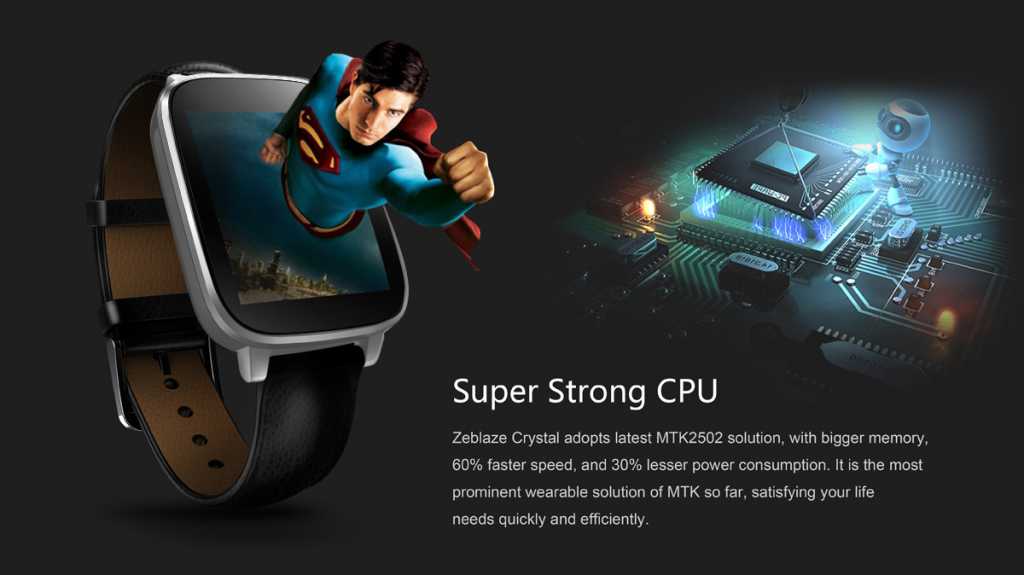 zeblaze crystal smartwatch-super-strong-cpu