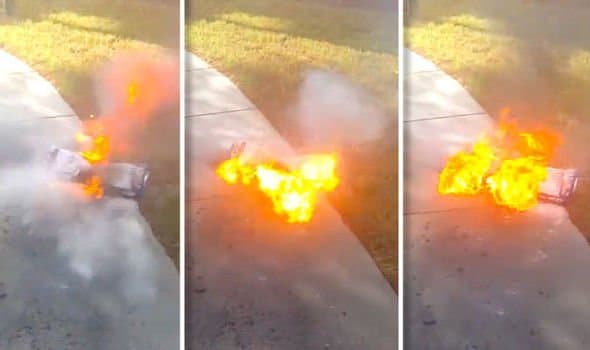 Hoverboard-on-Fire-UK-Hoverboard-Explodes-Into-Flames