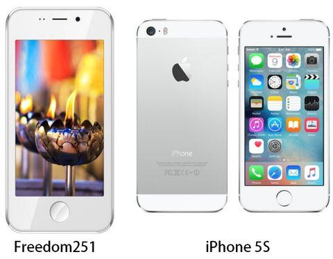 freedom251-vs-iPhone5s