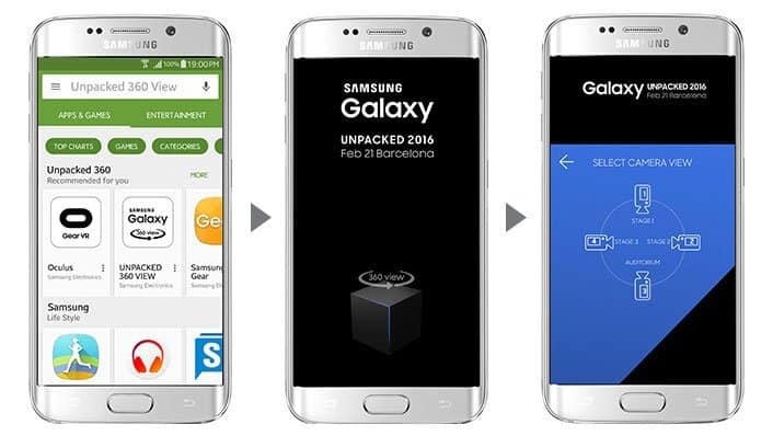 galaxy unpacked 2016 with mobile