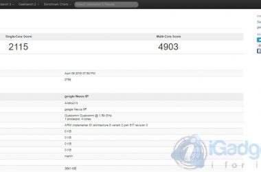 Nexus 6P with 4GB RAM & Android N spotted on Geekbench - 4