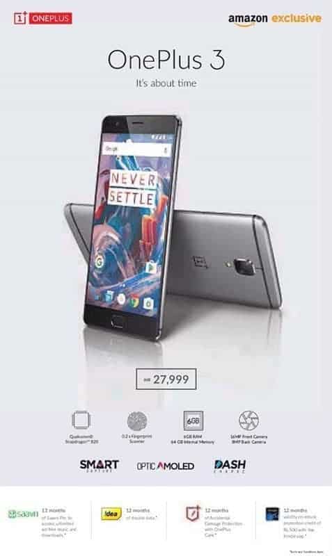 Right Ahead of OnePlus 3 Launch Event, Price and Specs Leaked on Hindustan Times - 4