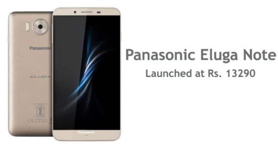 Panasonic Eluga Note Launched