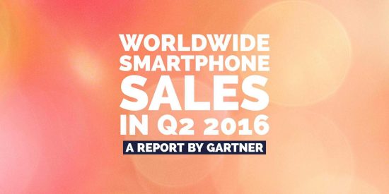 Worldwide Smartphone sales In Q2 2016: A report by Gartner - 4