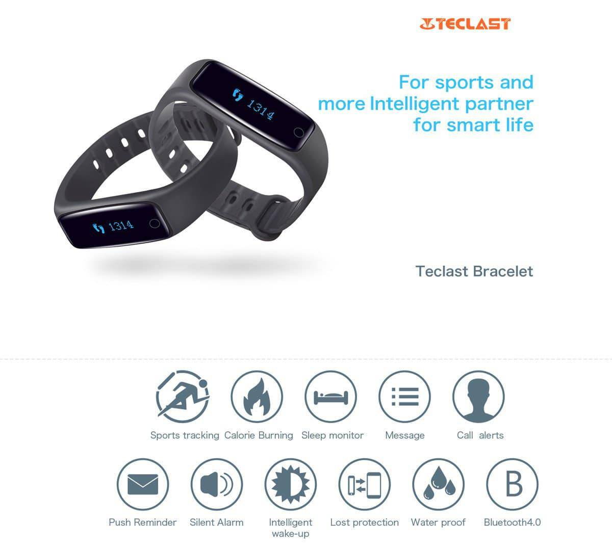 Teclast smart wristbands_Specifications