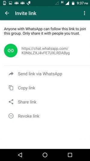 Latest WhatsApp Beta Gets the WhatsApp Group Invite Link Feature [APK DOWNLOAD] - 6