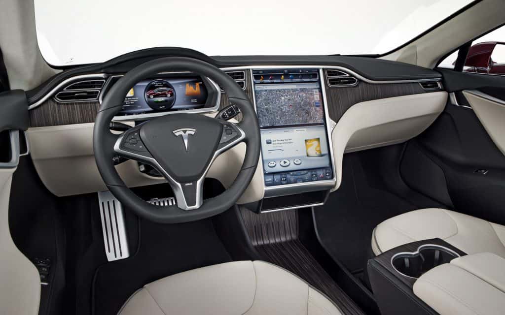 Tesla model S autopilot mode
