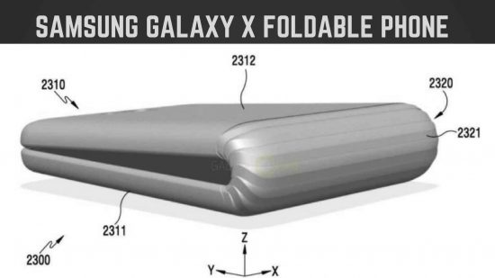 Samsung Galaxy X foldable phone