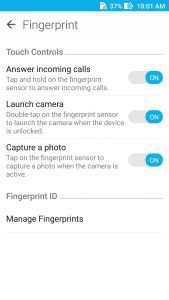 Zenfone 3 Max- Fingerprint scanner