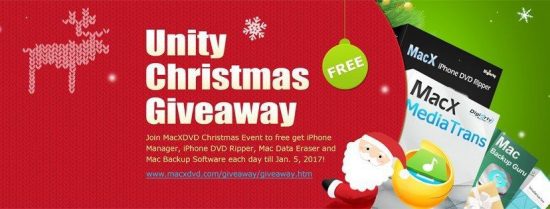 macxdvd Christmas giveaway