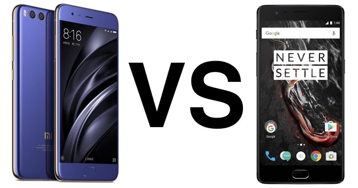 Xiaomi Mi 6 Vs OnePlus 5 - Battle of Flagships: Which is better? - 5